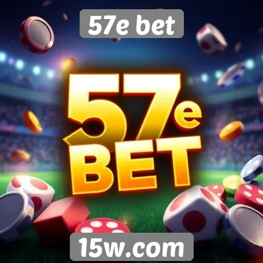 Variedade de jogos oferecidos no 57e bet